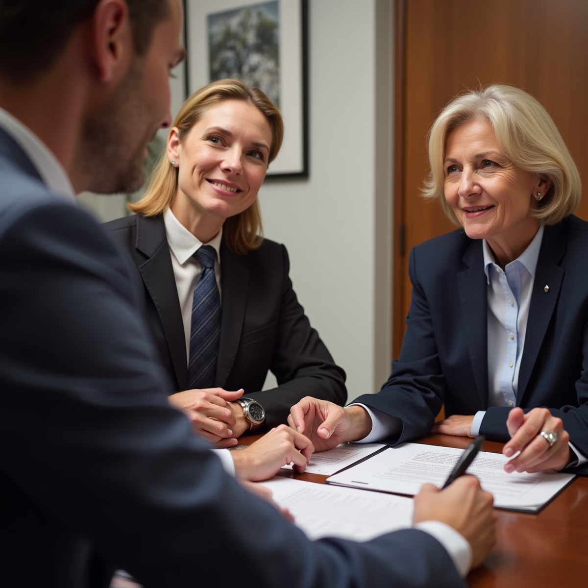 The probate staff working under Managing Partner Steven Farley Bliss focused on Riverside County probate matters is shown meeting with clients in our Southern California office addressing critical legal details discussing Should I Pay All Debts Before Filing a Small Estate Affidavit