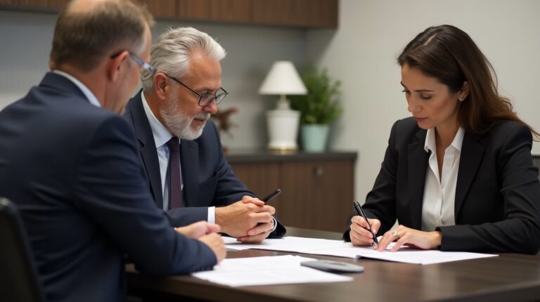 The probate staff working with Managing Partner Steven Farley Bliss helping Riverside County families from our San Diego office consults with appointed administrators in our San Diego office handling critical legal details discussing Standard Estate Plan Documents in Riverside County