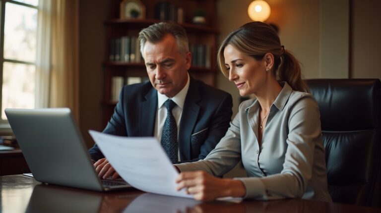 The probate staff working under Managing Partner Steven Farley Bliss focused on Riverside County probate matters is shown meeting with clients in our Southern California office addressing critical legal details discussing Stopping Asset Distribution