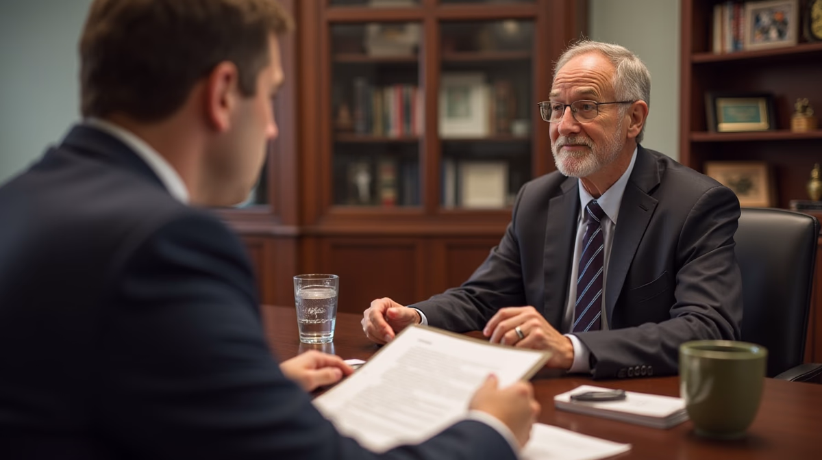 The probate staff working under Managing Partner Steven Farley Bliss focused on Riverside County probate matters is shown meeting with clients in our Southern California office addressing critical legal details discussing Stopping Probate While Contesting