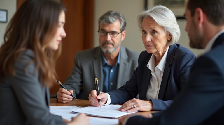 The probate staff working under Managing Partner Steven Farley Bliss focused on Riverside County probate matters is shown meeting with clients in our Southern California office addressing critical legal details discussing Submitting a Letter to the Probate Court