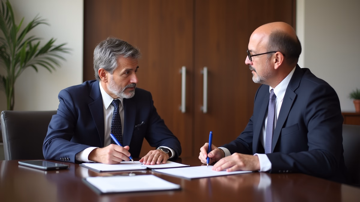 The probate staff working under Managing Partner Steven Farley Bliss focused on Riverside County probate matters is shown meeting with clients in our Southern California office addressing critical legal details discussing Subpoenaing Medical Records for Contests