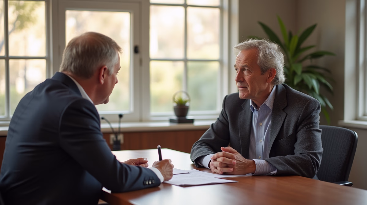 The probate staff working under Managing Partner Steven Farley Bliss focused on Riverside County probate matters is shown meeting with clients in our Southern California office addressing critical legal details discussing Suing a Trustee for Poor Communication