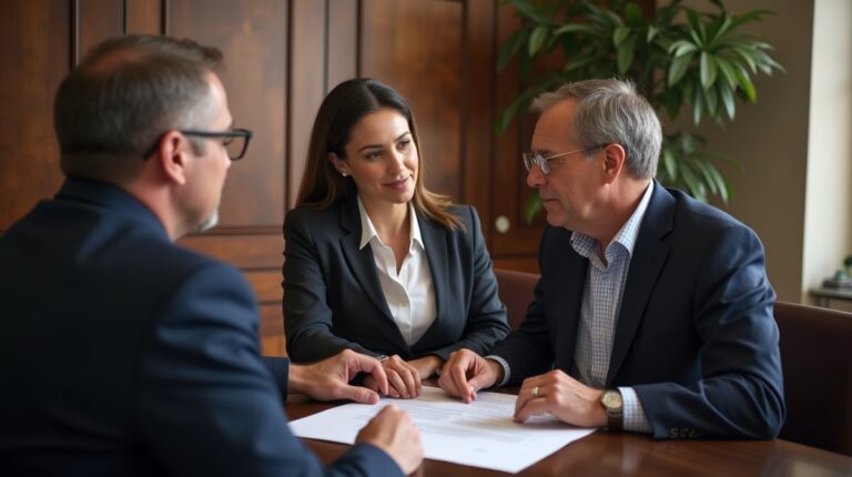 The dedicated trusts staff at The Law Firm of Steven F Bliss Esq focused on Riverside County trust matters meets with clients to manage the trust administration process to sign vital paperwork discussing Tax Consequences of Refusing a Distribution
