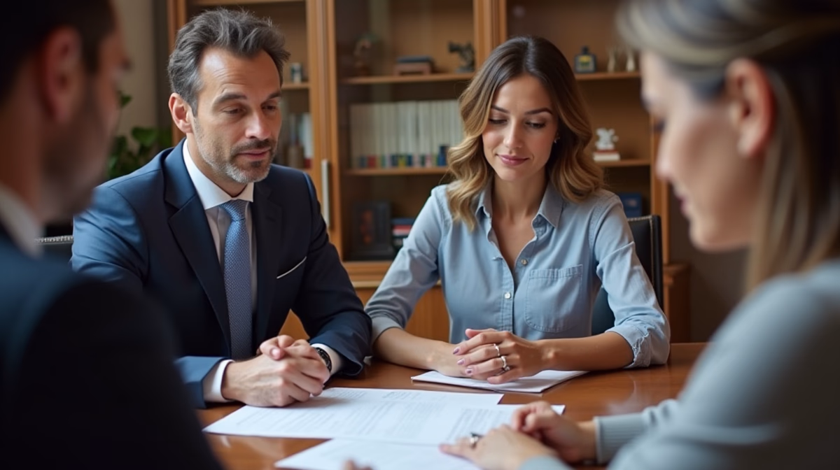 The probate staff working under Managing Partner Steven Farley Bliss focused on Riverside County probate matters is shown meeting with clients in our Southern California office addressing critical legal details discussing Tracking Cash Found in the Home