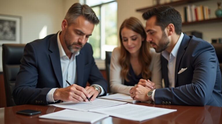 The probate staff working with Managing Partner Steven Farley Bliss helping Riverside County families from our San Diego office consults with appointed administrators in our San Diego office handling critical legal details discussing Updating a Beneficiarys Address
