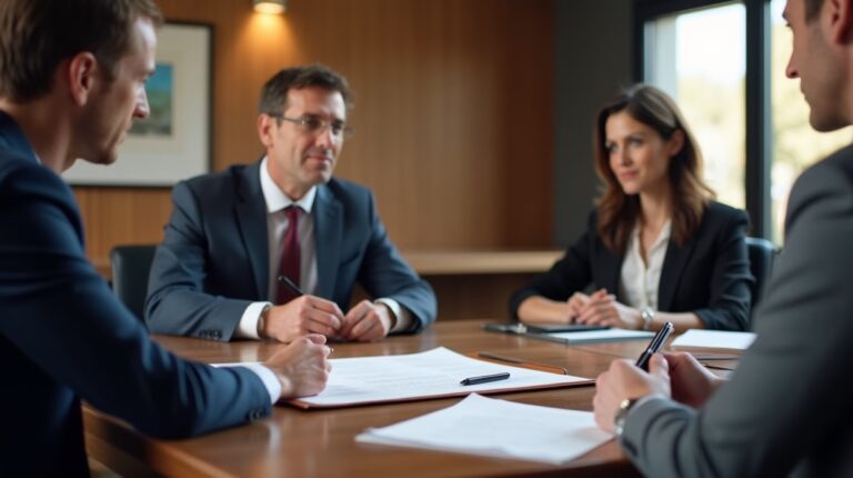 The probate staff working under Managing Partner Steven Farley Bliss focused on Riverside County probate matters is shown meeting with clients in our Southern California office addressing critical legal details discussing Using Spreadsheets for Estate Management