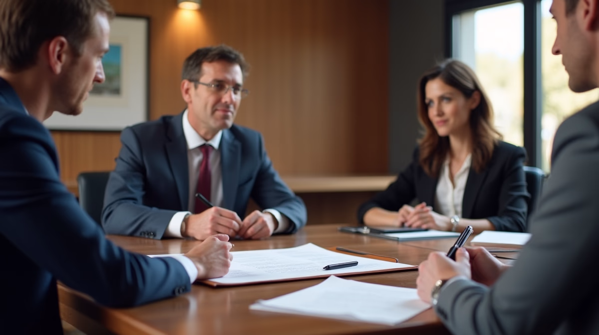 The probate staff working under Managing Partner Steven Farley Bliss focused on Riverside County probate matters is shown meeting with clients in our Southern California office addressing critical legal details discussing Using Spreadsheets for Estate Management