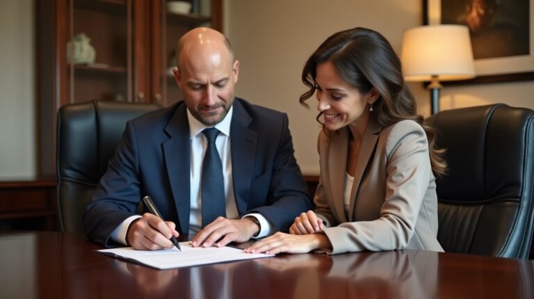 The probate staff working with Managing Partner Steven Farley Bliss helping Riverside County families from our San Diego office consults with appointed administrators in our San Diego office handling critical legal details discussing Using a Special Needs Trust in California