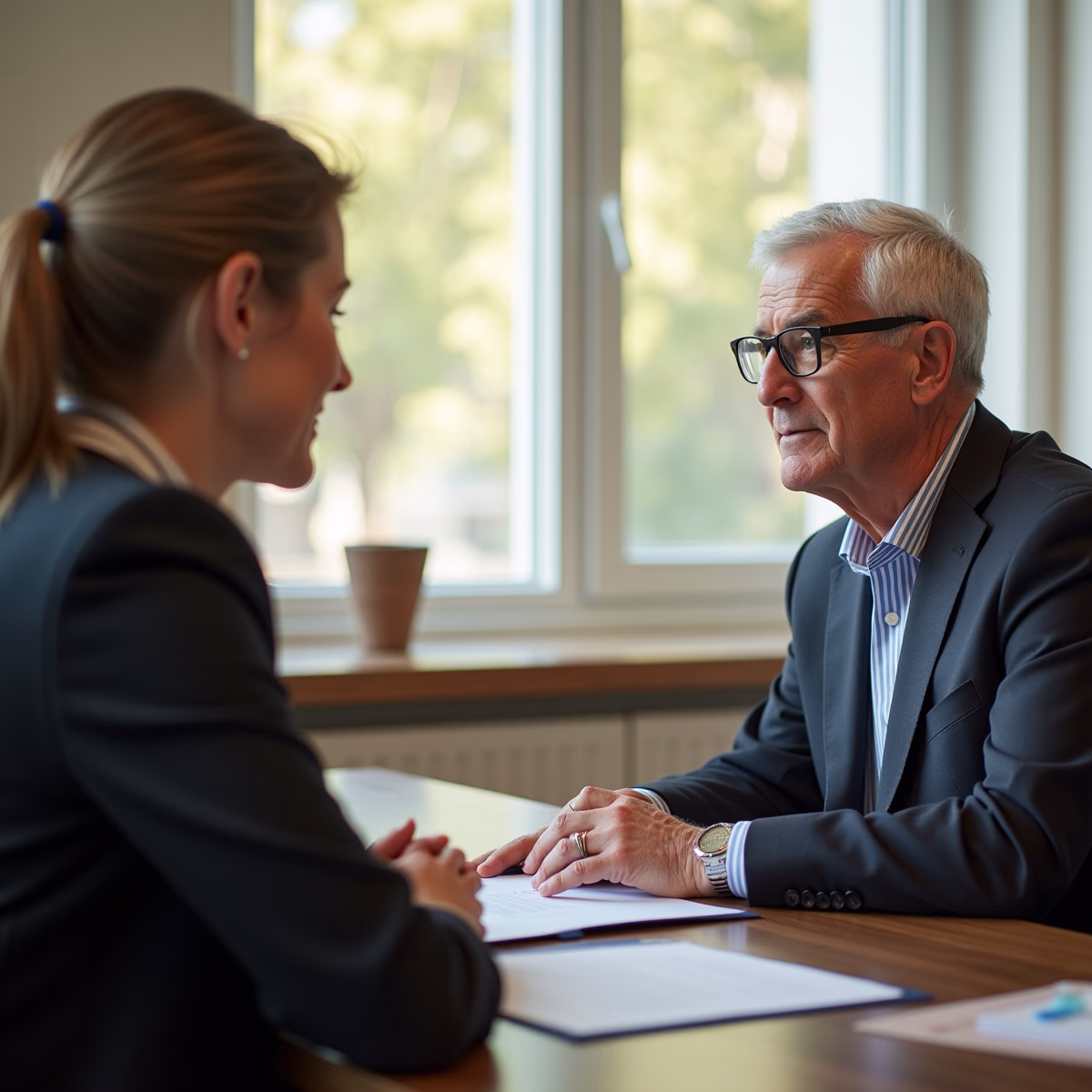 The dedicated trusts staff at The Law Firm of Steven F Bliss Esq focused on Riverside County trust matters meets with clients to manage the trust administration process to sign vital paperwork discussing Verified Government Resources for Estate Administration