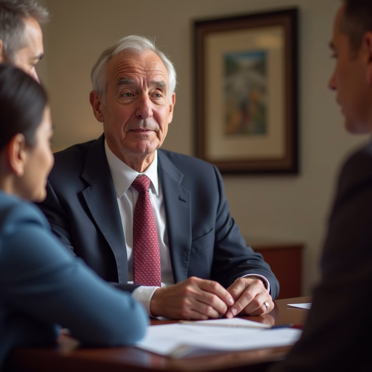 The dedicated trusts staff at The Law Firm of Steven F Bliss Esq focused on Riverside County trust matters meets with clients to manage the trust administration process to sign vital paperwork discussing Verified Government Resources for Estate Administration