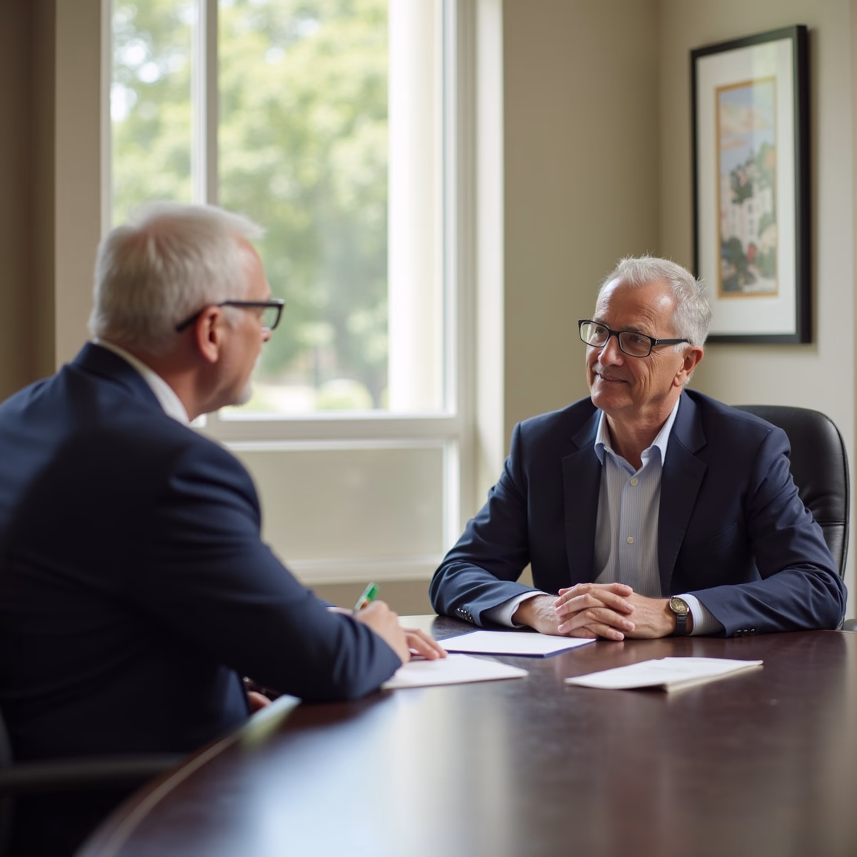 The dedicated trusts staff at The Law Firm of Steven F Bliss Esq focused on Riverside County trust matters meets with clients to manage the trust administration process to sign vital paperwork discussing Verified Government Resources for Estate Administration