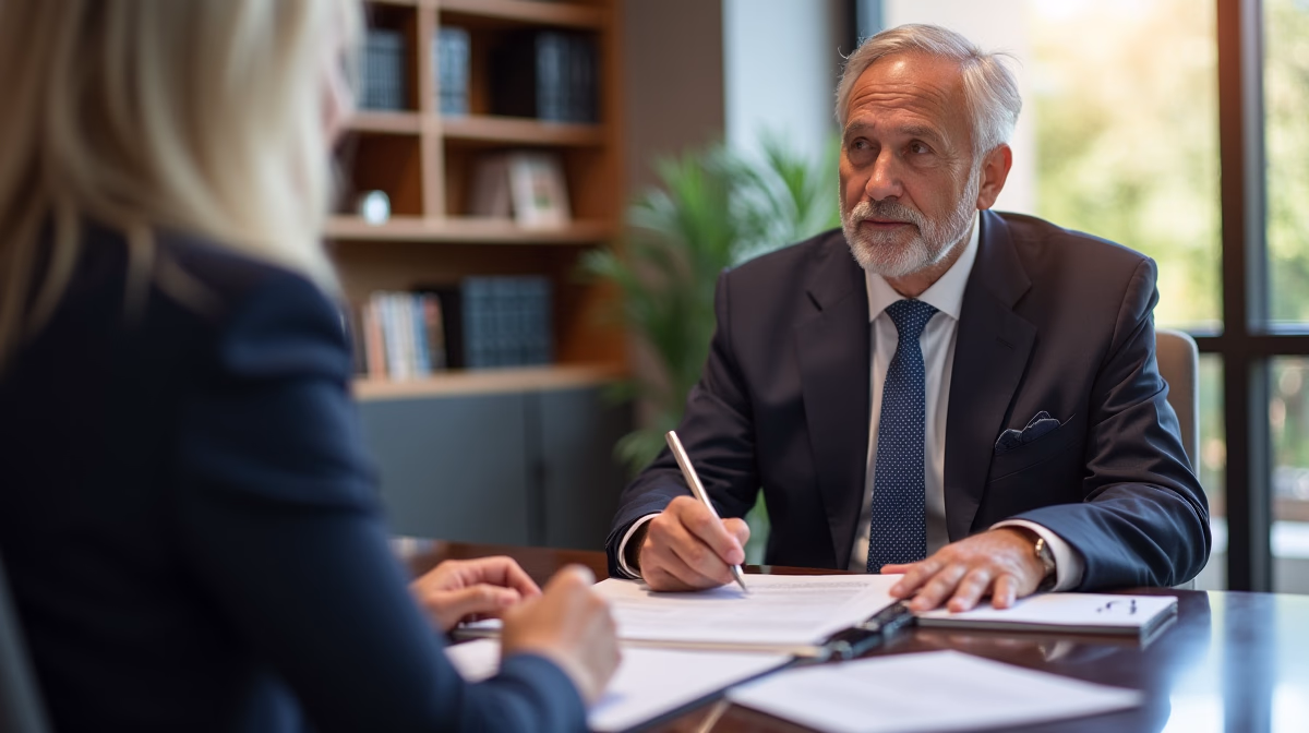 The probate staff working under Managing Partner Steven Farley Bliss focused on Riverside County probate matters is shown meeting with clients in our Southern California office addressing critical legal details discussing Waiver of Notice of Petition to Administer