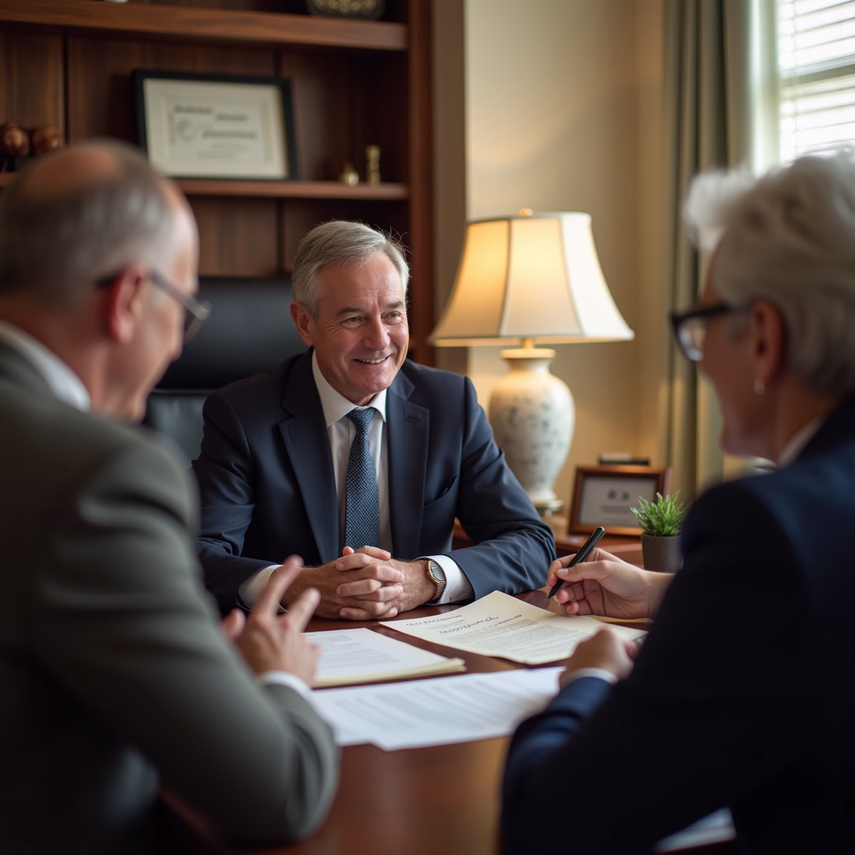 The probate staff working under Managing Partner Steven Farley Bliss focused on Riverside County probate matters is shown meeting with clients in our Southern California office addressing critical legal details discussing What Causes a Competing Petition