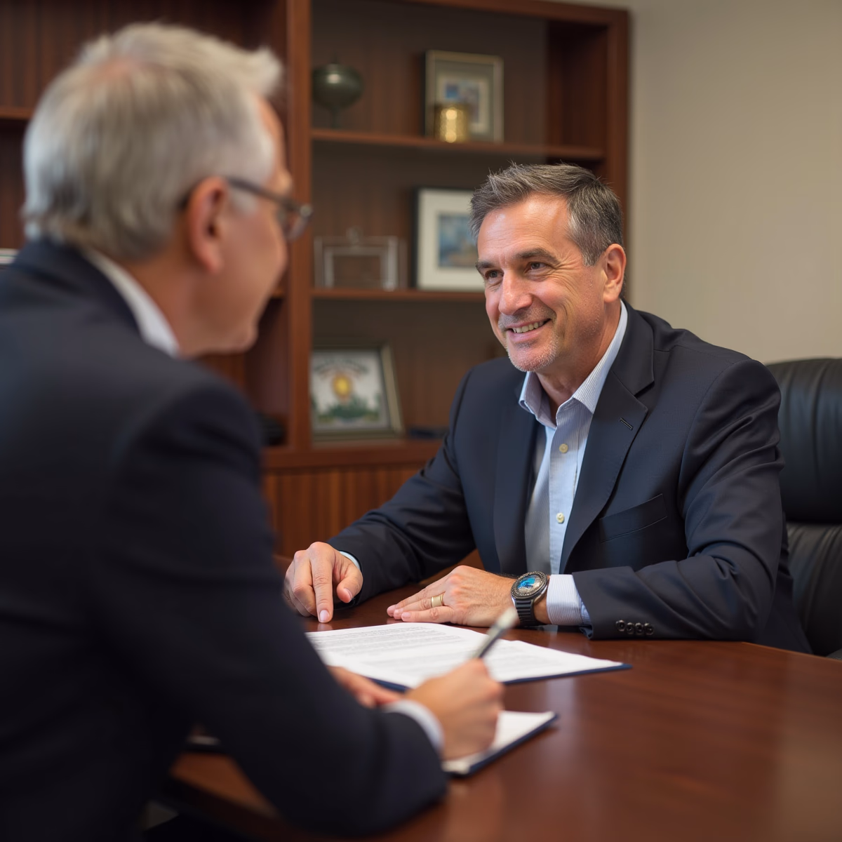 The probate staff working under Managing Partner Steven Farley Bliss focused on Riverside County probate matters is shown meeting with clients in our Southern California office addressing critical legal details discussing What Debts Must Be Listed
