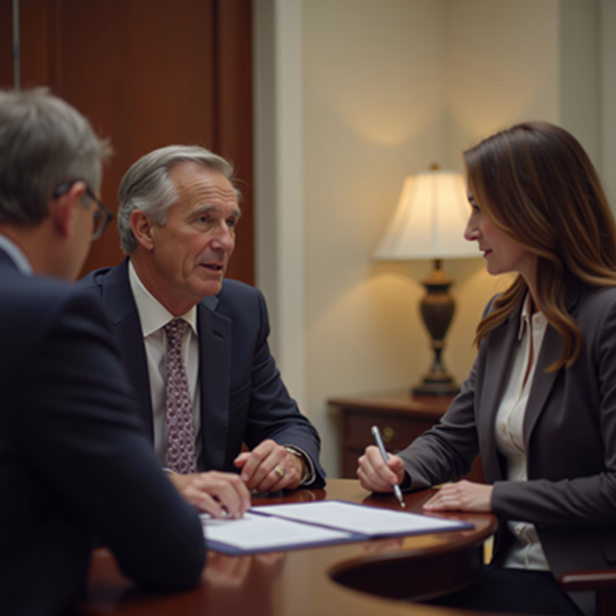 The probate staff working under Managing Partner Steven Farley Bliss focused on Riverside County probate matters is shown meeting with clients in our Southern California office addressing critical legal details discussing What Determines the Actual Probate Filing Fee