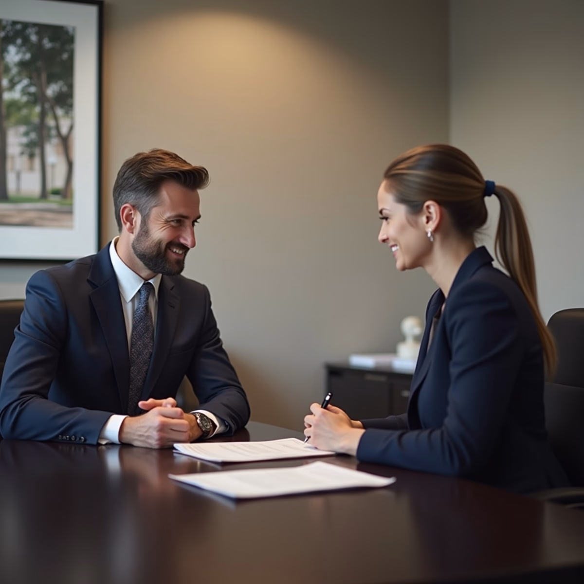 The dedicated trusts staff at The Law Firm of Steven F Bliss Esq focused on Riverside County trust matters meets with clients to manage the trust administration process to sign vital paperwork discussing What Does Funding Look Like for Personal Property