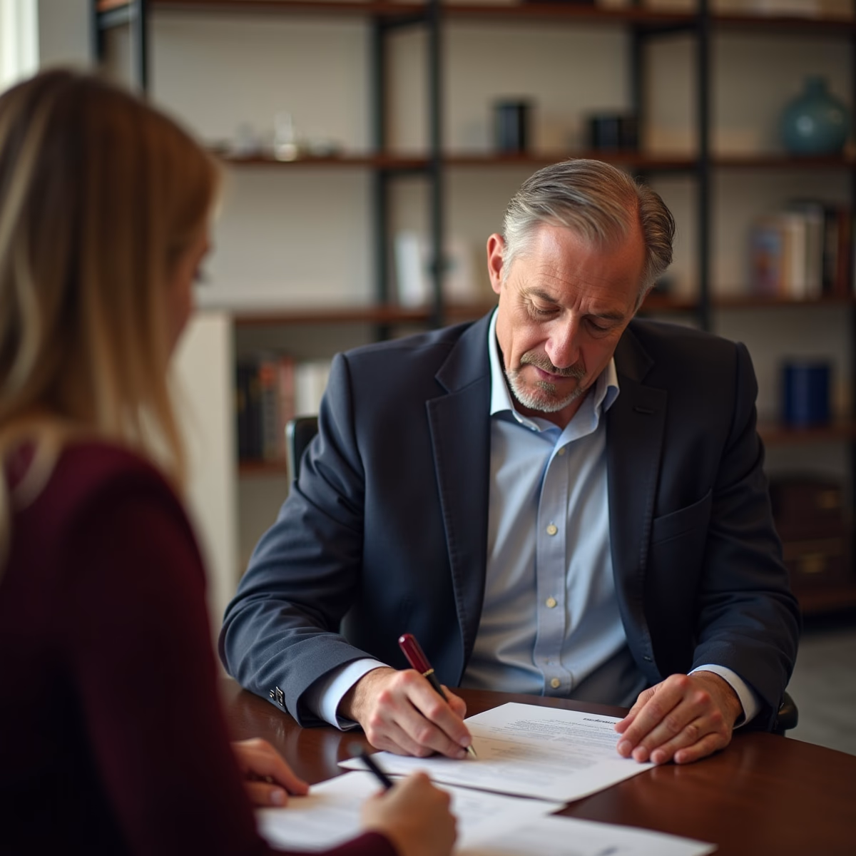 The dedicated trusts staff at The Law Firm of Steven F Bliss Esq focused on Riverside County trust matters meets with clients to manage the trust administration process to sign vital paperwork discussing What Does It Mean to Certify a Trust