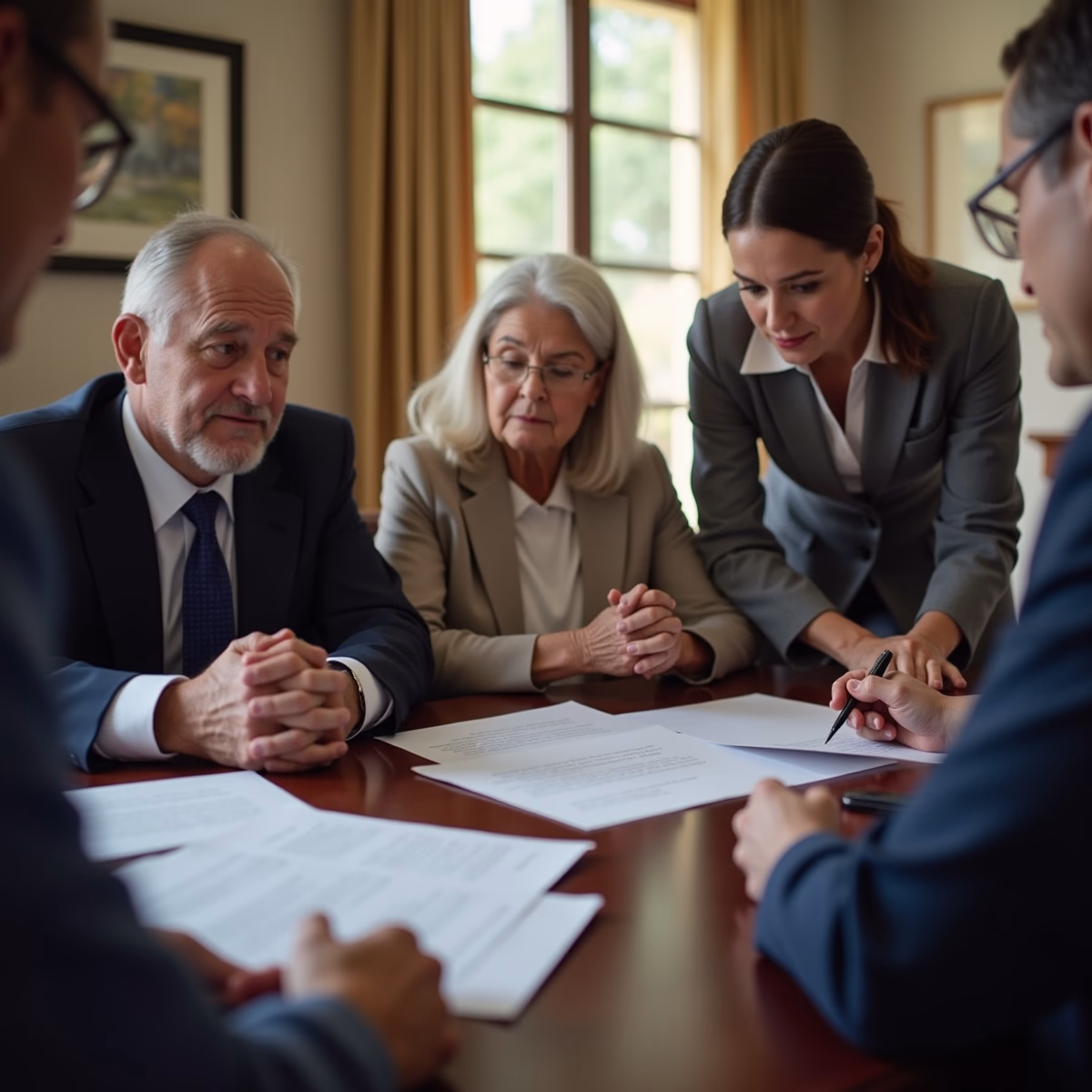 The probate staff working under Managing Partner Steven Farley Bliss focused on Riverside County probate matters is shown meeting with clients in our Southern California office addressing critical legal details discussing What Does the Statute of Frauds Require