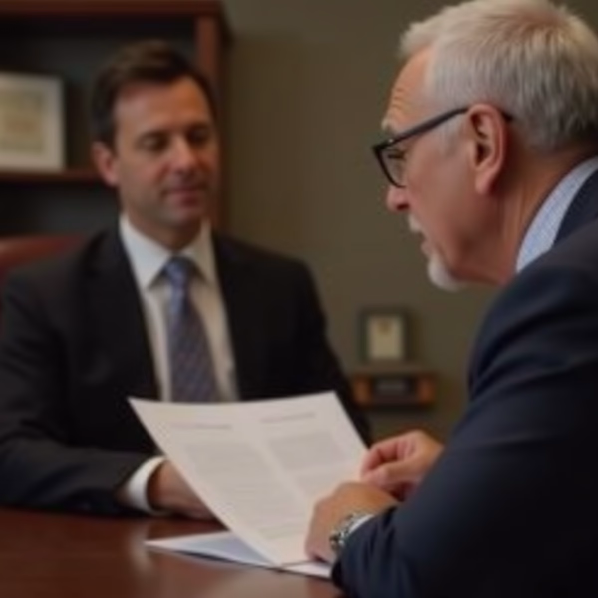 The dedicated trusts staff at The Law Firm of Steven F Bliss Esq focused on Riverside County trust matters meets with clients to manage the trust administration process to sign vital paperwork discussing What Does the Trust Document Say About Resignation
