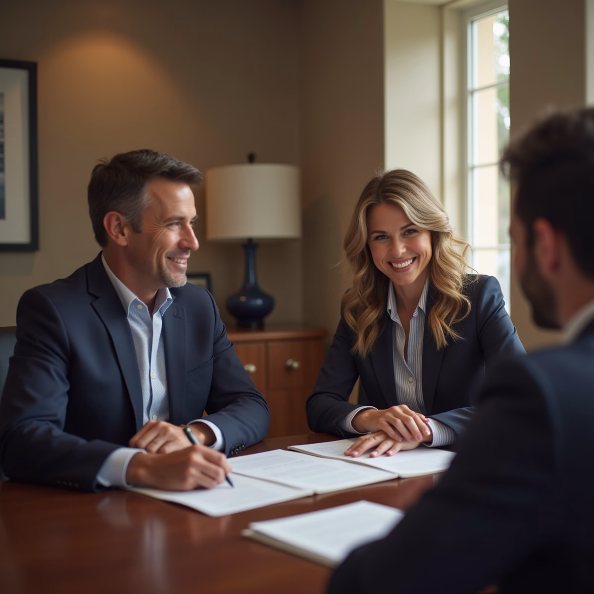 The probate staff working under Managing Partner Steven Farley Bliss focused on Riverside County probate matters is shown meeting with clients in our Southern California office addressing critical legal details discussing What Exactly Does a NoContest Clause Do