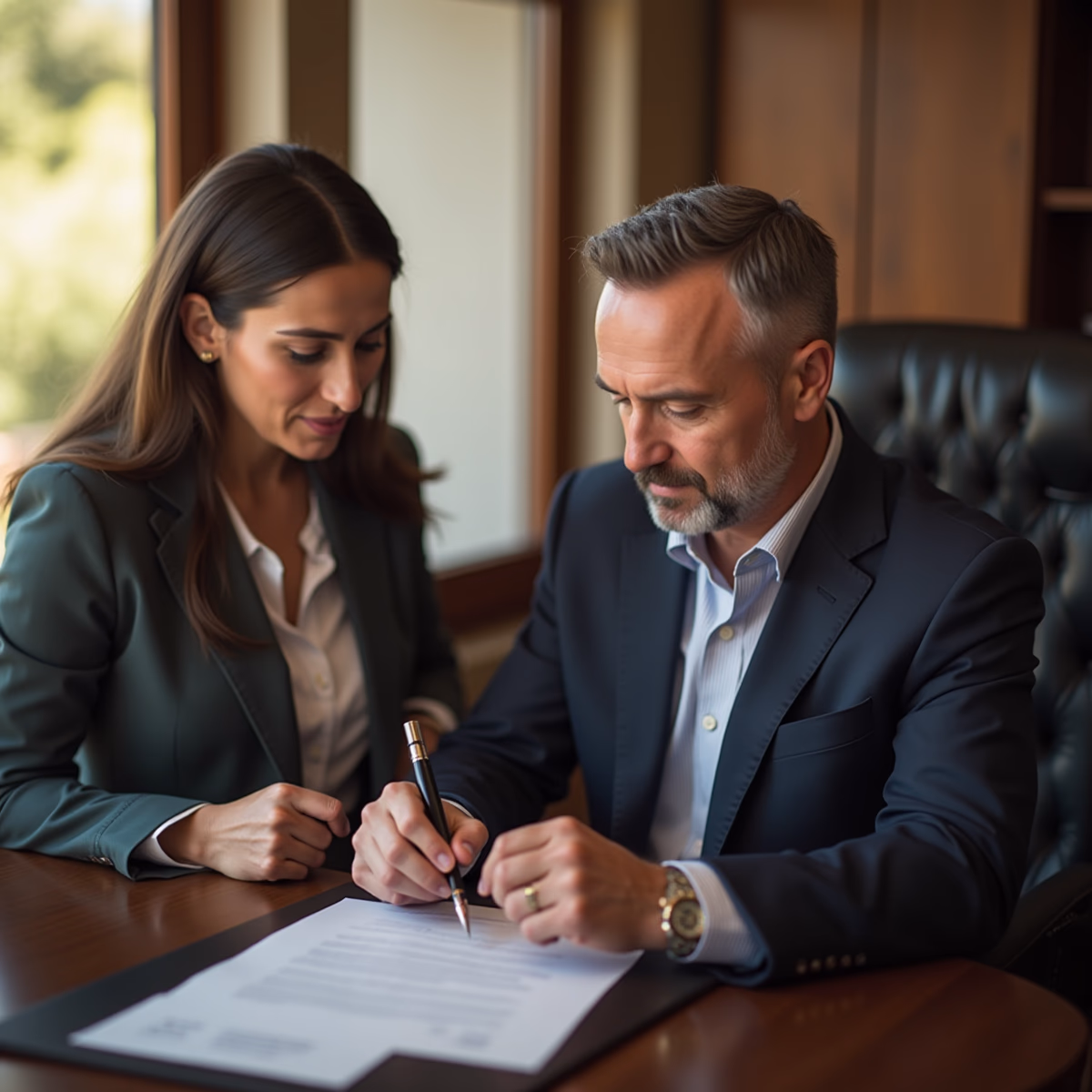 The dedicated trusts staff at The Law Firm of Steven F Bliss Esq focused on Riverside County trust matters meets with clients to manage the trust administration process to sign vital paperwork discussing What Exactly Is a Final Trust Accounting
