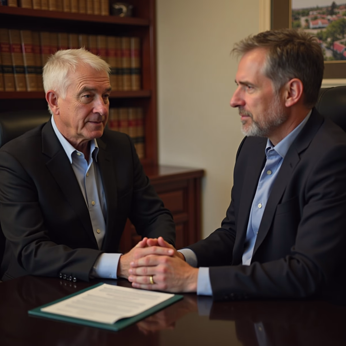 The probate staff working under Managing Partner Steven Farley Bliss focused on Riverside County probate matters is shown meeting with clients in our Southern California office addressing critical legal details discussing What Exactly is the Liability with a Small Estate Affidavit