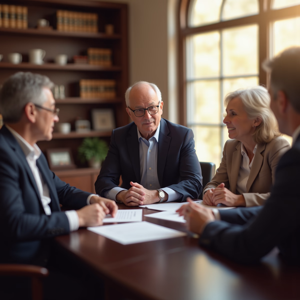 The probate staff working under Managing Partner Steven Farley Bliss focused on Riverside County probate matters is shown meeting with clients in our Southern California office addressing critical legal details discussing What Factors Influence How Long a Trust Takes to Distribute