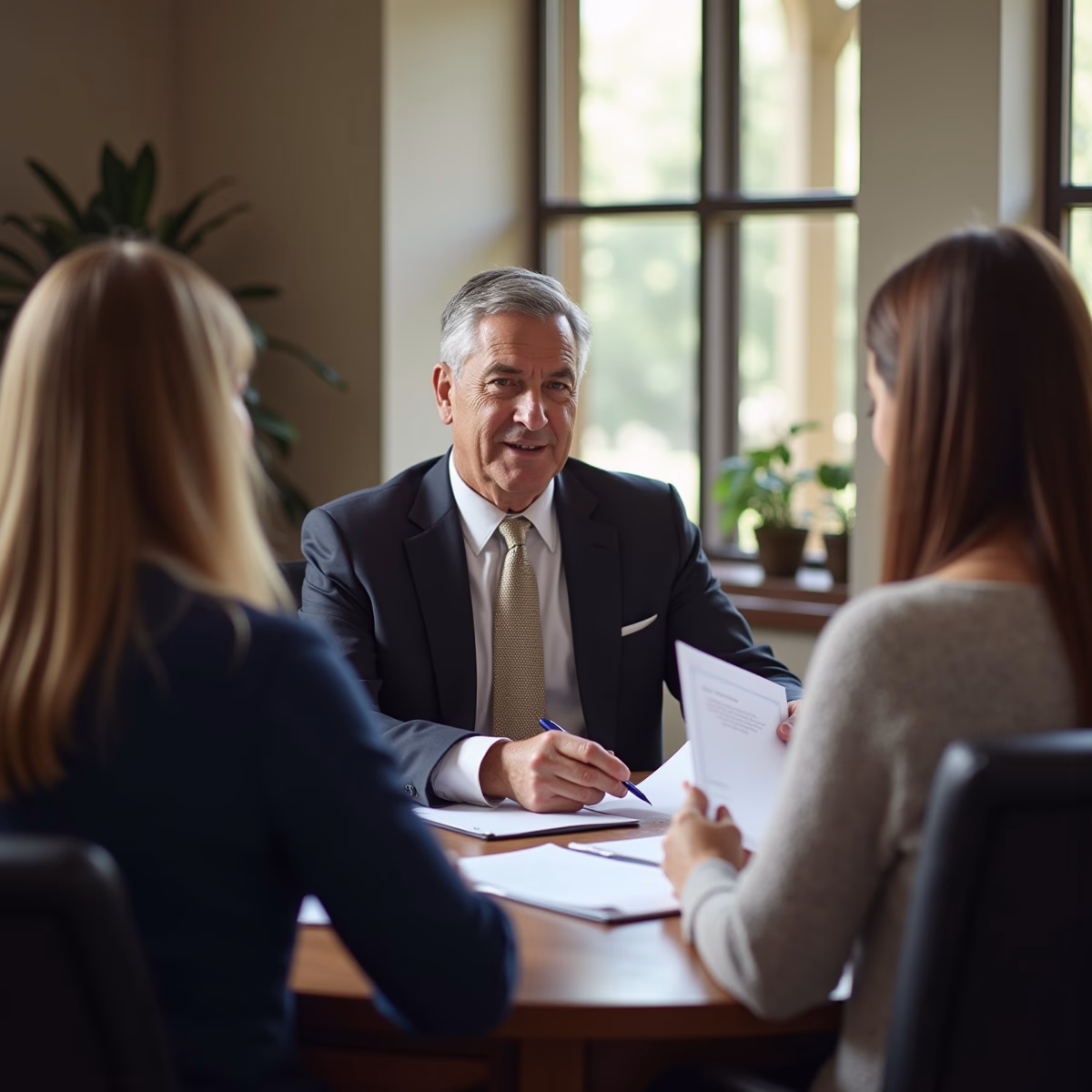 The probate staff working under Managing Partner Steven Farley Bliss focused on Riverside County probate matters is shown meeting with clients in our Southern California office addressing critical legal details discussing What Happens After the Judge Signs the Order