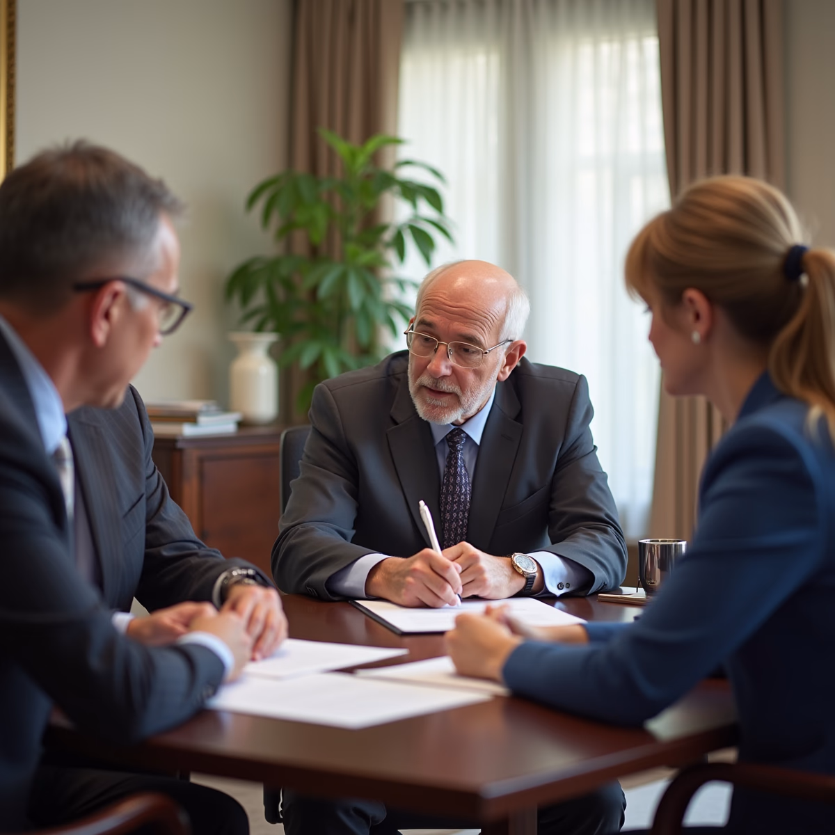 The probate staff working under Managing Partner Steven Farley Bliss focused on Riverside County probate matters is shown meeting with clients in our Southern California office addressing critical legal details discussing What Happens If I Miss the Deadline to Object