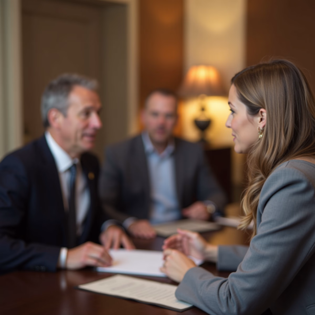 The probate staff working under Managing Partner Steven Farley Bliss focused on Riverside County probate matters is shown meeting with clients in our Southern California office addressing critical legal details discussing What Happens If Theres No Proposed Order