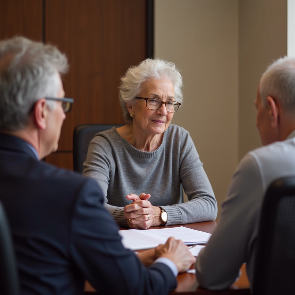 The probate staff working under Managing Partner Steven Farley Bliss focused on Riverside County probate matters is shown meeting with clients in our Southern California office addressing critical legal details discussing What Happens If You Sell Trust Property Without Approval