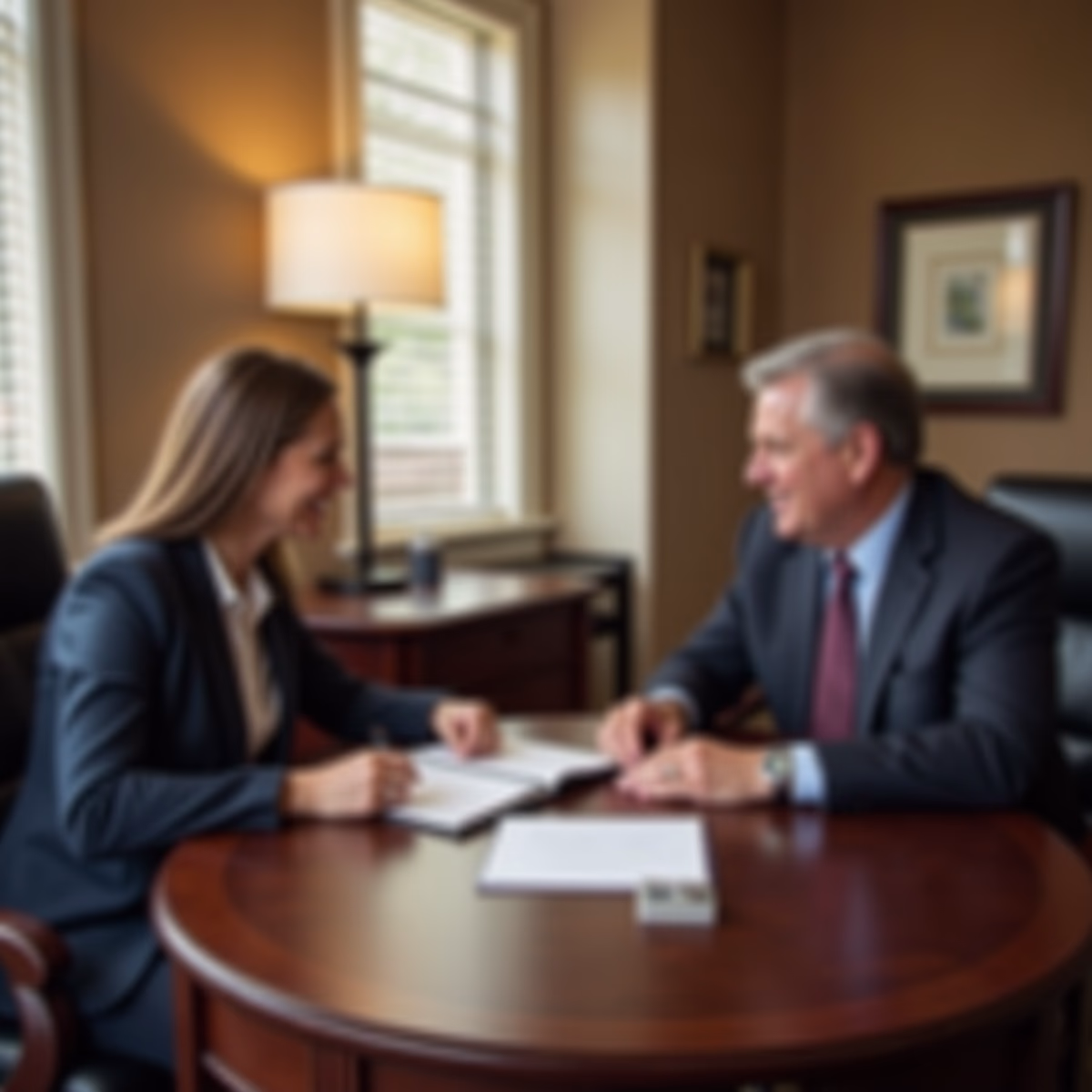 The probate staff working under Managing Partner Steven Farley Bliss focused on Riverside County probate matters is shown meeting with clients in our Southern California office addressing critical legal details discussing What Happens If a Creditor Sues the Trust