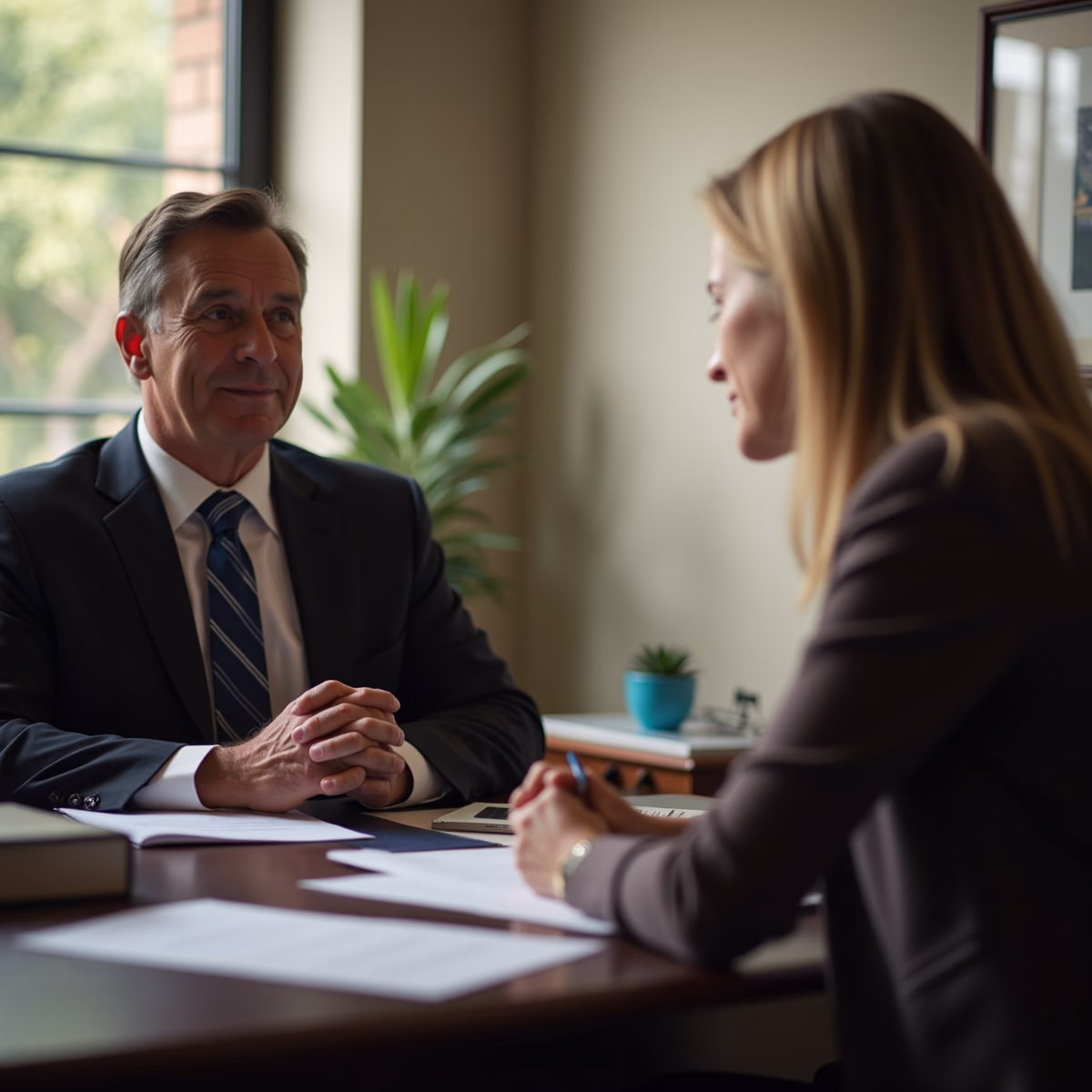 The dedicated trusts staff at The Law Firm of Steven F Bliss Esq focused on Riverside County trust matters meets with clients to manage the trust administration process to sign vital paperwork discussing What Happens If the Omission is Not Corrected
