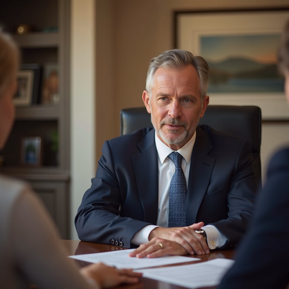 The dedicated trusts staff at The Law Firm of Steven F Bliss Esq focused on Riverside County trust matters meets with clients to manage the trust administration process to sign vital paperwork discussing What Happens Immediately After the Insureds Death