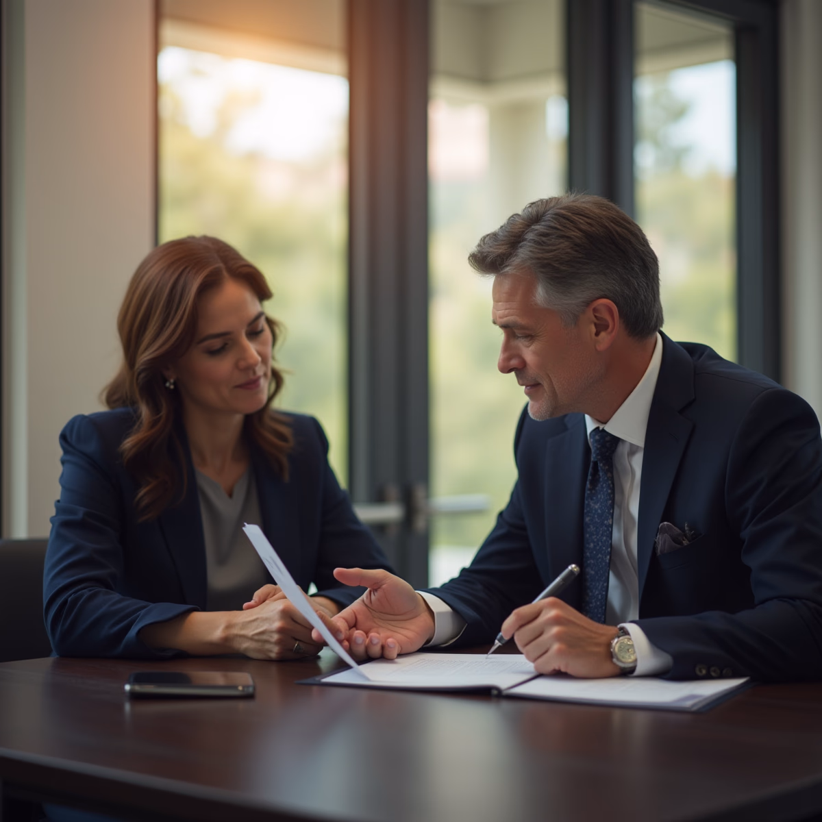 The dedicated trusts staff at The Law Firm of Steven F Bliss Esq focused on Riverside County trust matters meets with clients to manage the trust administration process to sign vital paperwork discussing What Happens When Assets Arent Properly Titled in Your Trust
