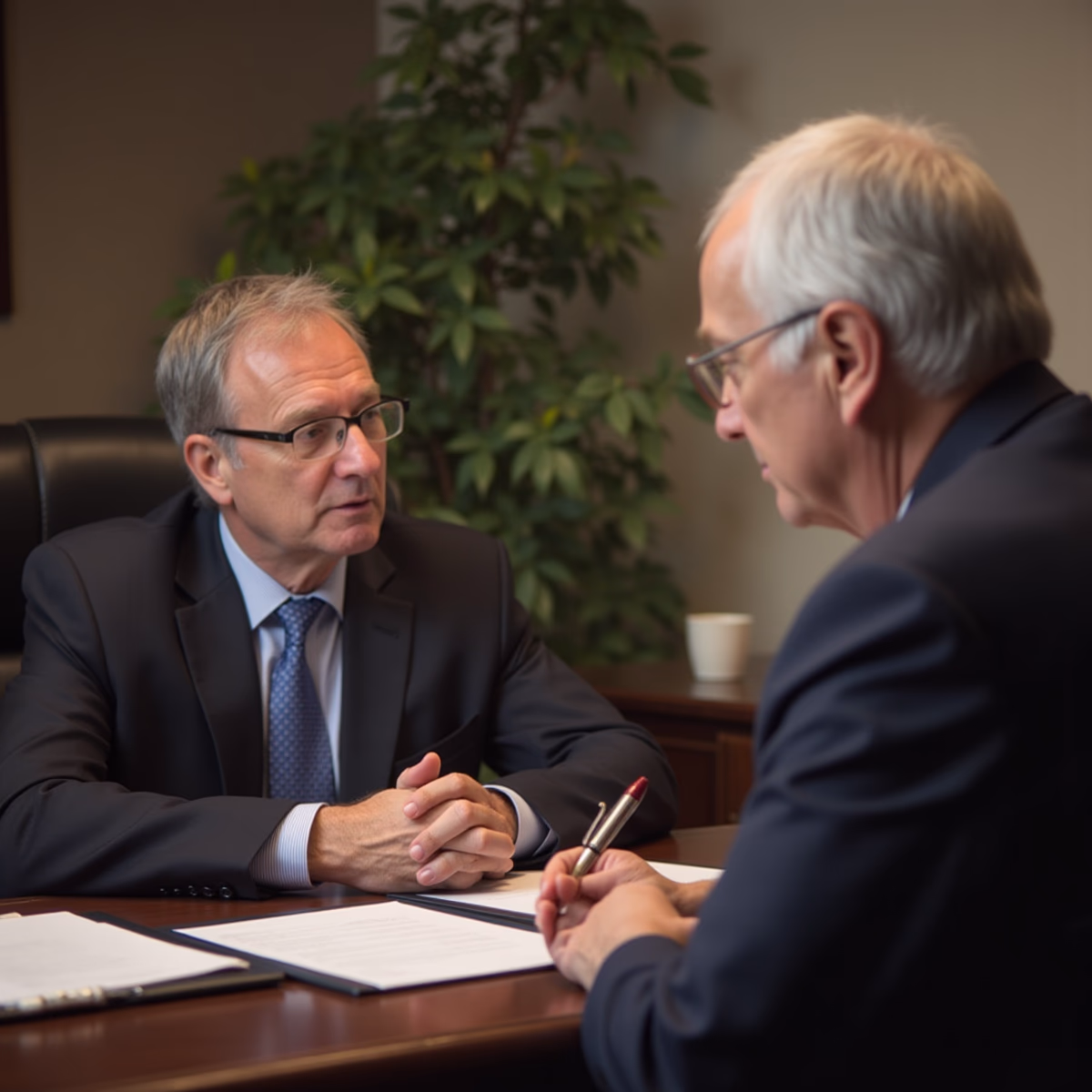 The dedicated trusts staff at The Law Firm of Steven F Bliss Esq focused on Riverside County trust matters meets with clients to manage the trust administration process to sign vital paperwork discussing What Happens When Environmental Problems Surface After Death