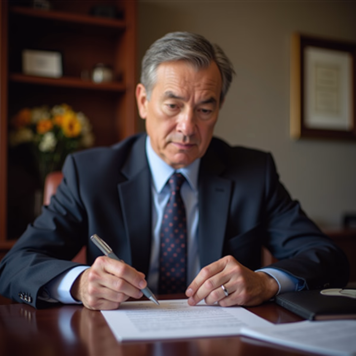 The dedicated trusts staff at The Law Firm of Steven F Bliss Esq focused on Riverside County trust matters meets with clients to manage the trust administration process to sign vital paperwork discussing What Happens When Family Members Disagree About Funeral Arrangements
