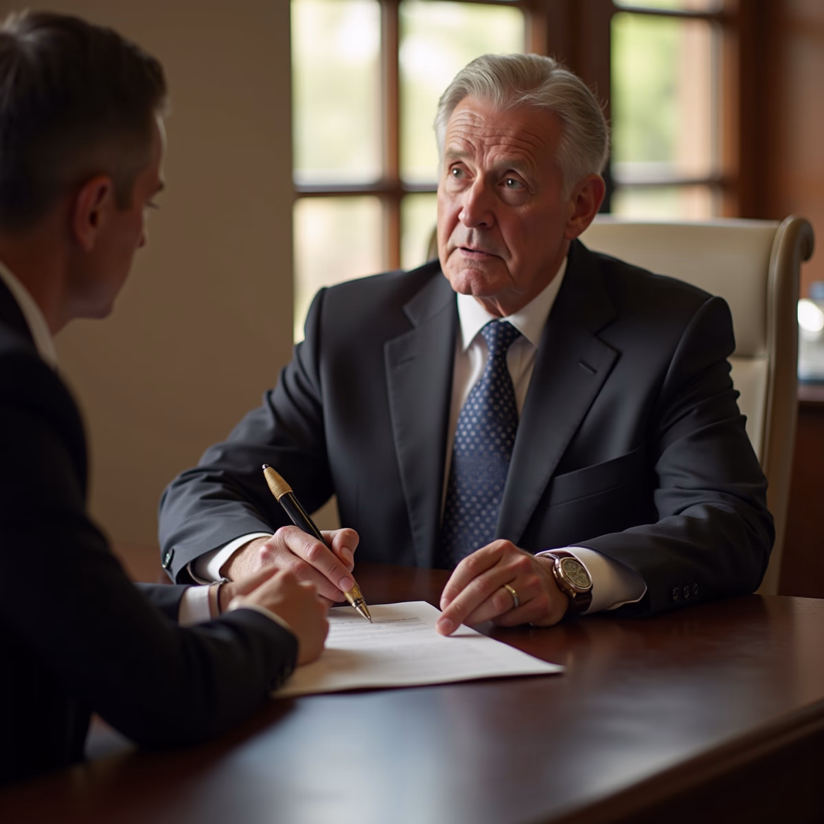 The dedicated trusts staff at The Law Firm of Steven F Bliss Esq focused on Riverside County trust matters meets with clients to manage the trust administration process to sign vital paperwork discussing What Happens When a Policy Matures Within an ILIT