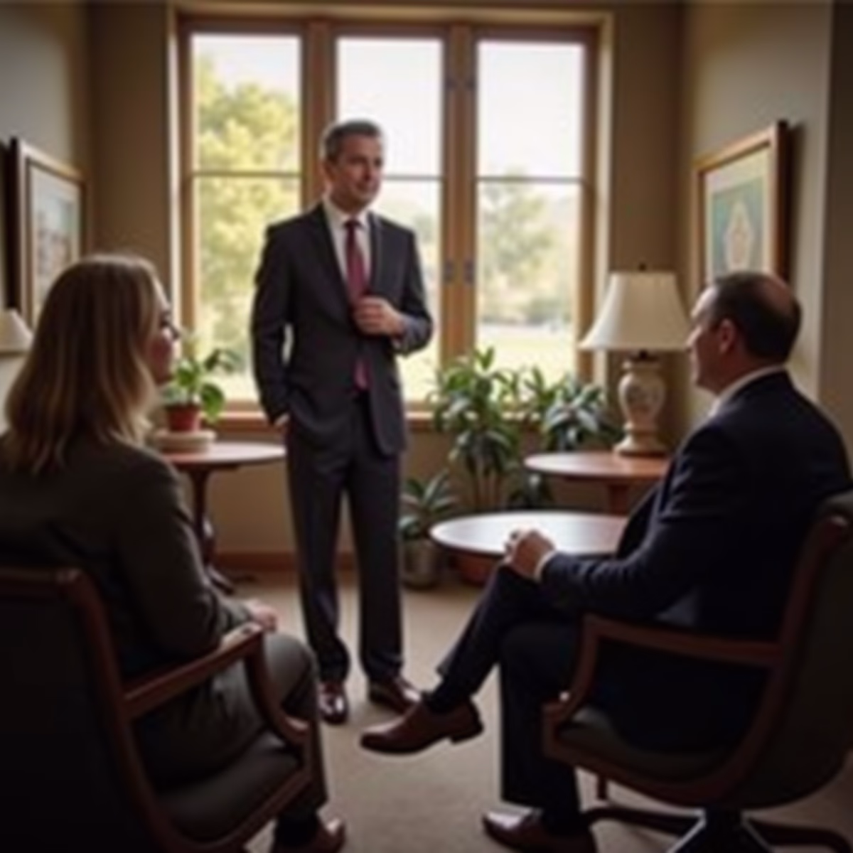 The dedicated trusts staff at The Law Firm of Steven F Bliss Esq focused on Riverside County trust matters meets with clients to manage the trust administration process to sign vital paperwork discussing What Happens When a Trust Is Named Beneficiary of Life Insurance
