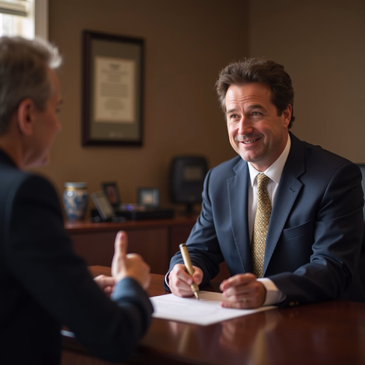 The dedicated trusts staff at The Law Firm of Steven F Bliss Esq focused on Riverside County trust matters meets with clients to manage the trust administration process to sign vital paperwork discussing What Happens When a Trust Isnt Fully Funded