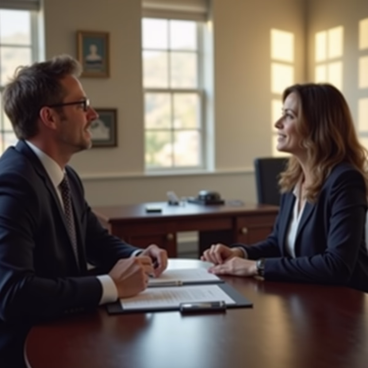 The probate staff working under Managing Partner Steven Farley Bliss focused on Riverside County probate matters is shown meeting with clients in our Southern California office addressing critical legal details discussing What Happens When a Trustee Fails to Notify Beneficiaries