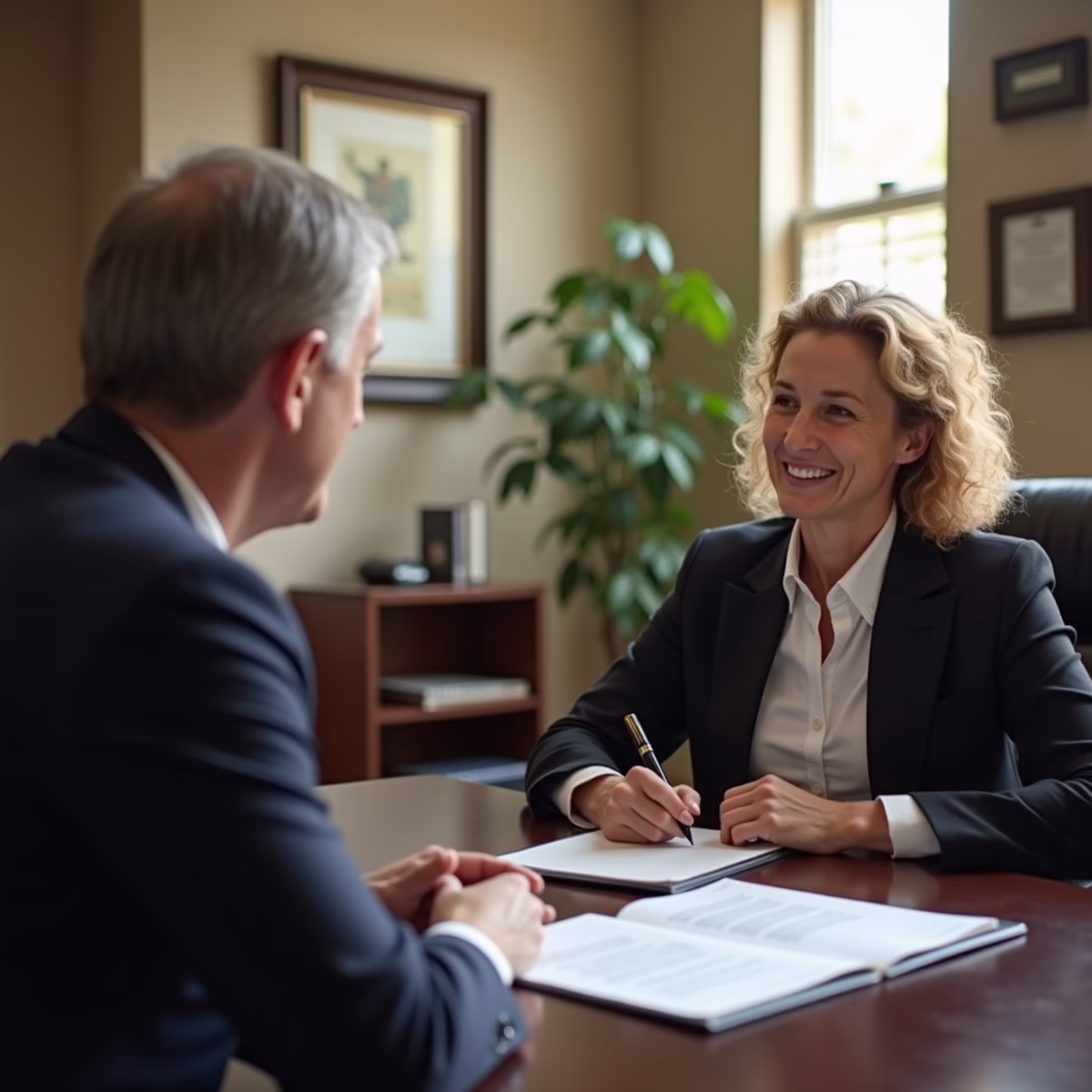 The dedicated trusts staff at The Law Firm of Steven F Bliss Esq focused on Riverside County trust matters meets with clients to manage the trust administration process to sign vital paperwork discussing What Happens When a Trustee Needs to Sell Trust Assets
