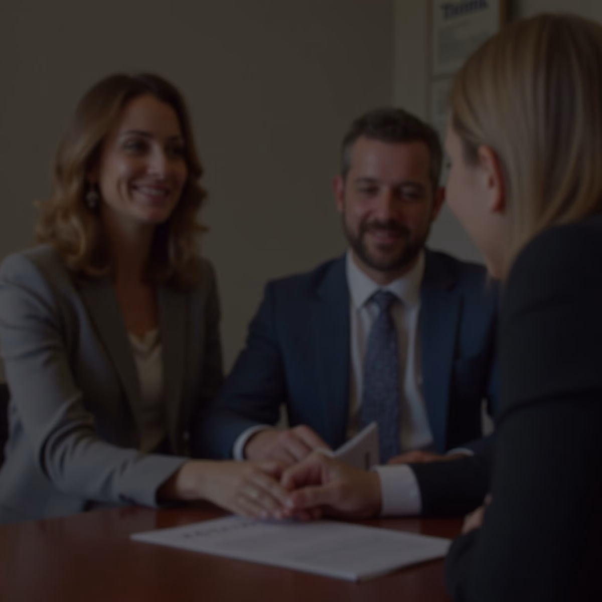The probate staff working under Managing Partner Steven Farley Bliss focused on Riverside County probate matters is shown meeting with clients in our Southern California office addressing critical legal details discussing What Happens When an Asset Isnt Properly Titled in a Trust