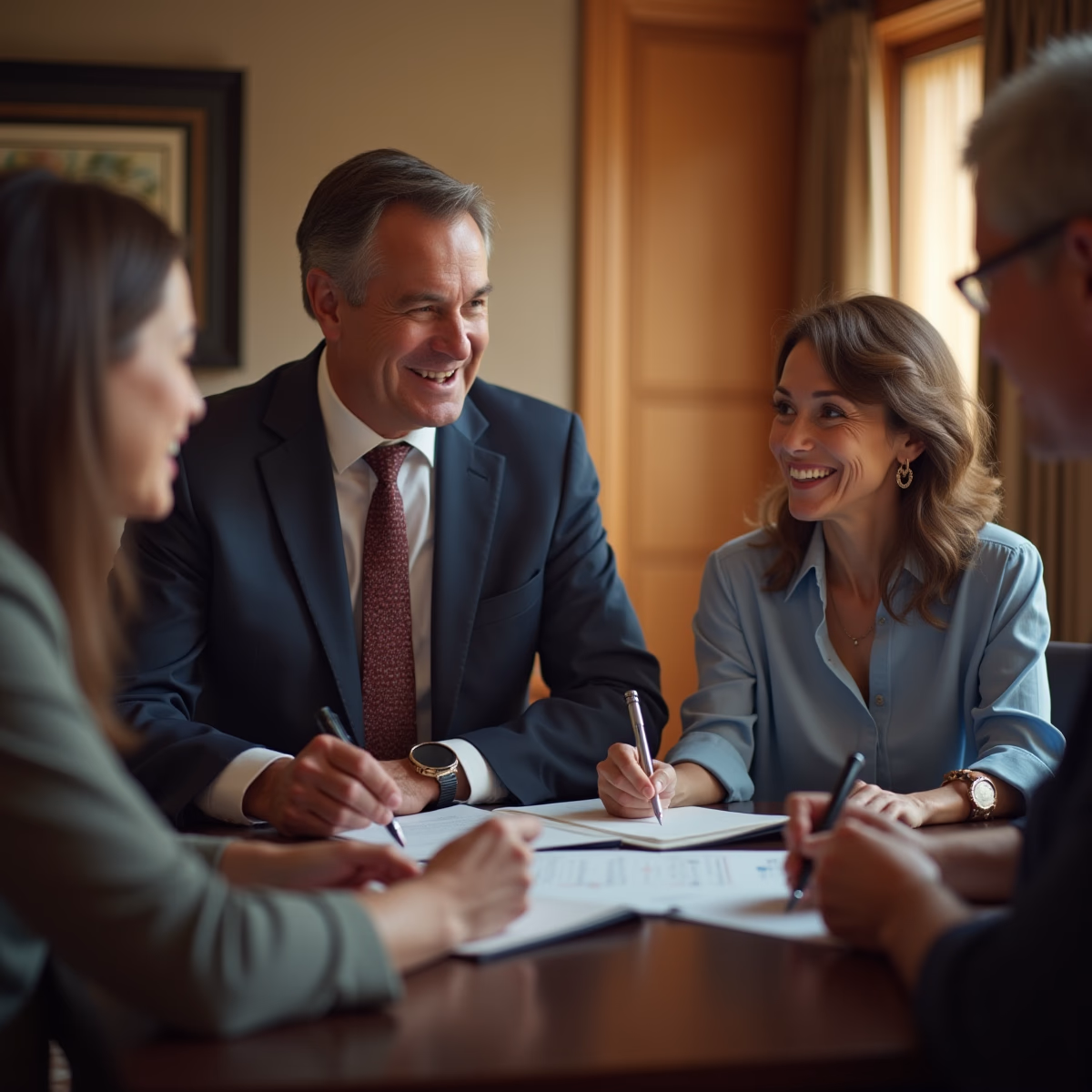 The probate staff working under Managing Partner Steven Farley Bliss focused on Riverside County probate matters is shown meeting with clients in our Southern California office addressing critical legal details discussing What Happens When an Estate is Insolvent