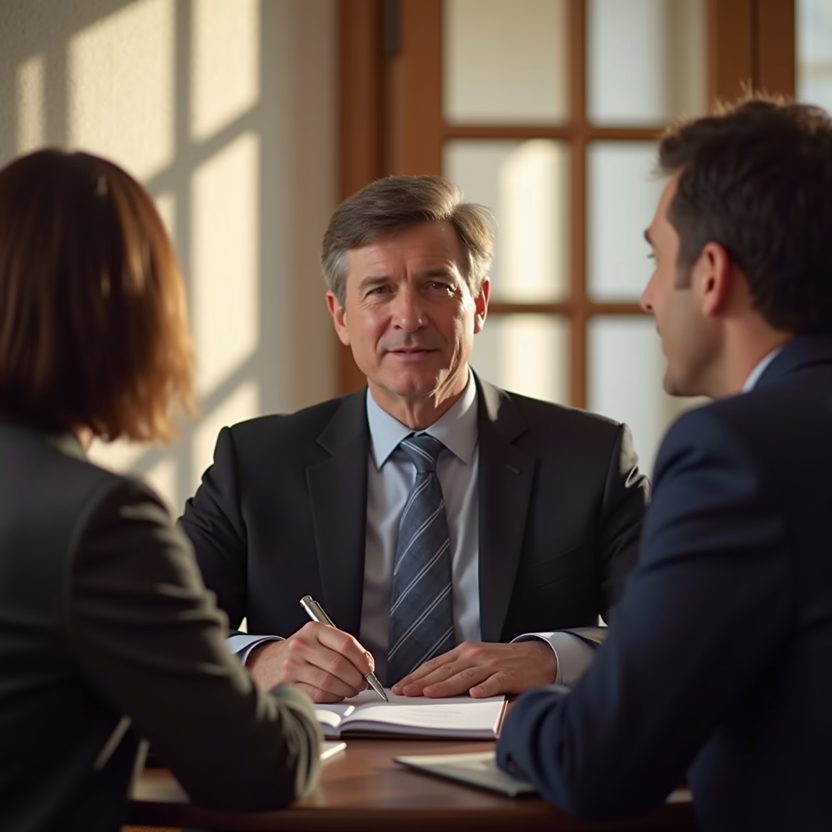 The probate staff working under Managing Partner Steven Farley Bliss focused on Riverside County probate matters is shown meeting with clients in our Southern California office addressing critical legal details discussing What Happens When the Original Will is Missing