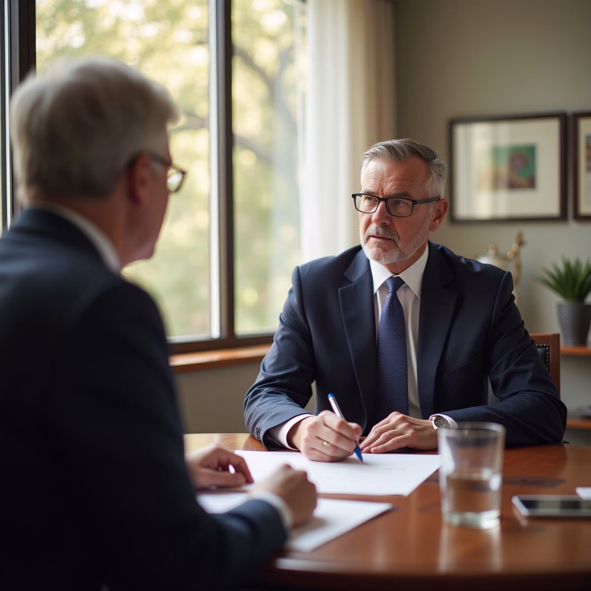 The dedicated trusts staff at The Law Firm of Steven F Bliss Esq focused on Riverside County trust matters meets with clients to manage the trust administration process to sign vital paperwork discussing What Happens if I Own Property in Multiple States