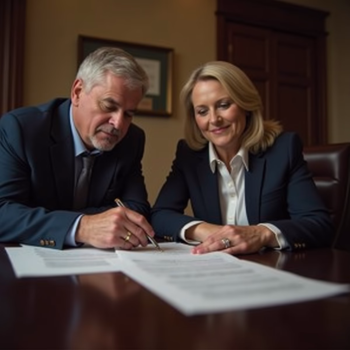 The dedicated trusts staff at The Law Firm of Steven F Bliss Esq focused on Riverside County trust matters meets with clients to manage the trust administration process to sign vital paperwork discussing What Happens if the Trust Doesnt Explicitly Name Stepchildren