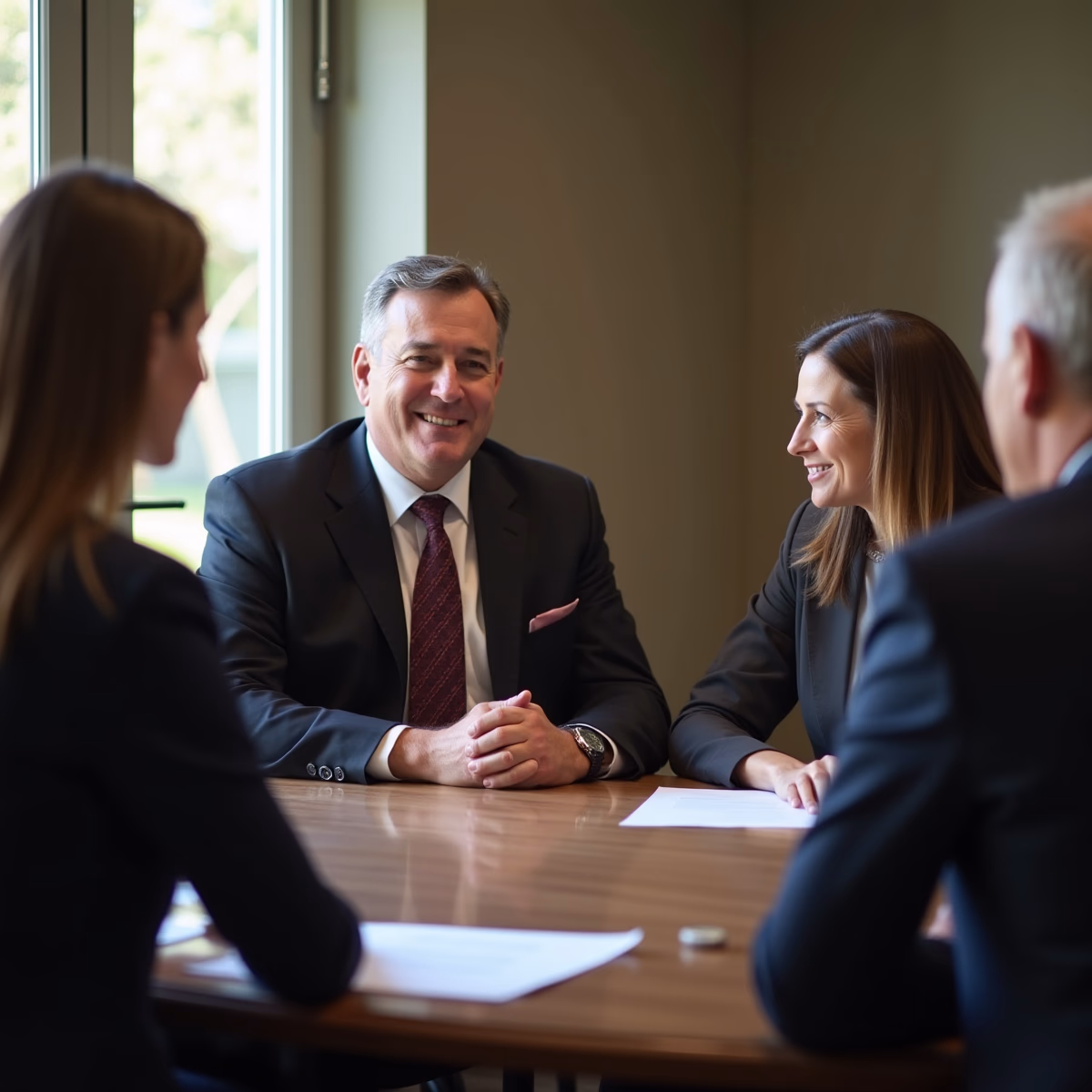 The probate staff working under Managing Partner Steven Farley Bliss focused on Riverside County probate matters is shown meeting with clients in our Southern California office addressing critical legal details discussing What Happens to Car Insurance After Death