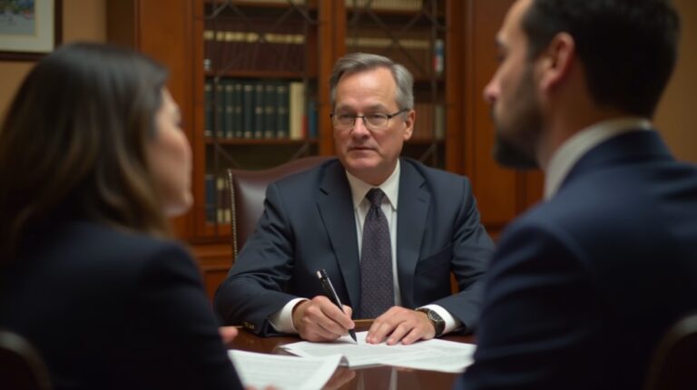 The probate staff working under Managing Partner Steven Farley Bliss focused on Riverside County probate matters is shown meeting with clients in our Southern California office addressing critical legal details discussing What If the Executor Ignores Court Orders